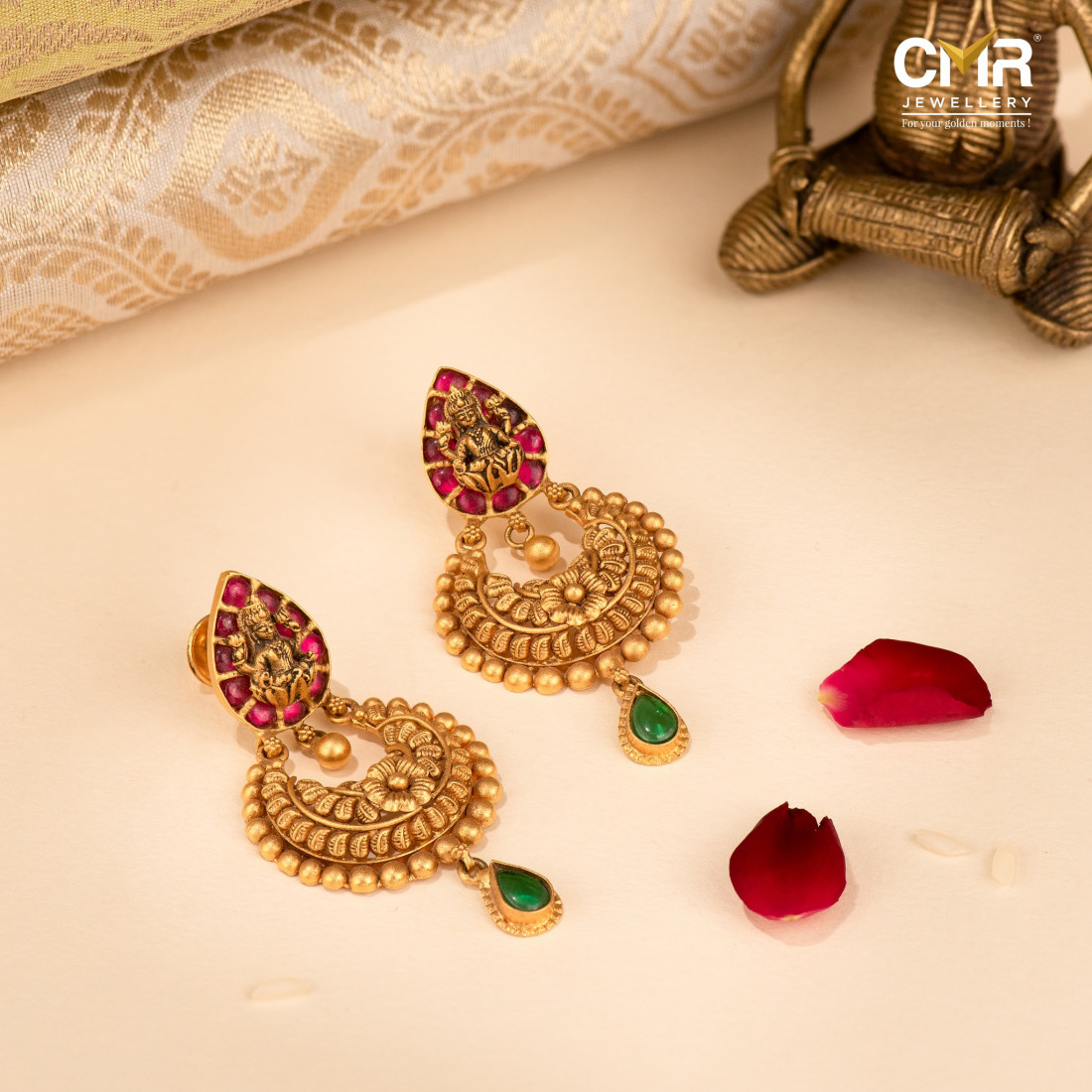 Popular Gold Tops Earrings Designs for Daily Use