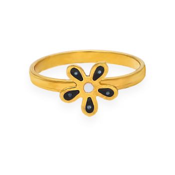 Flower Gold ring For Kids
