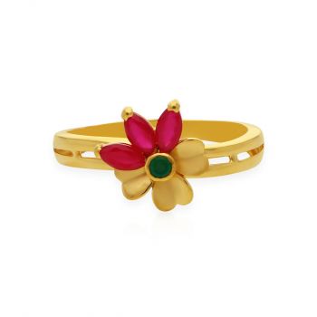 Bea Bongiasca Peridot Head to Toe Baby Vine Ring