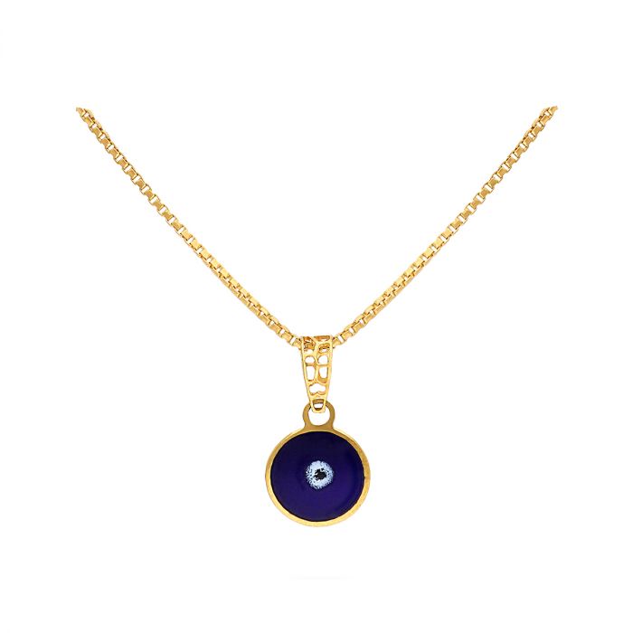 Charlie & Co. Jewelry | Gold Evil Eye Star Pendant Model-1719